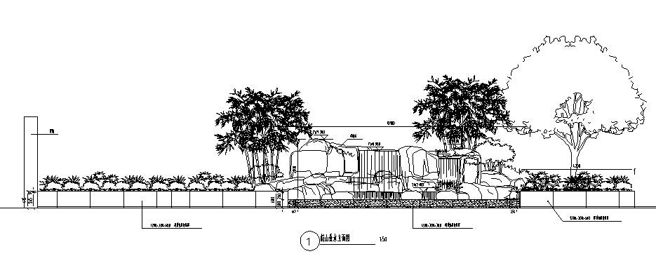 [资料]独栋别墅私家花园景观出自著名设计师的施工图--本套施工图包括