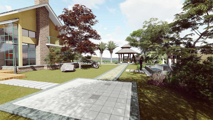别墅花园设计_别墅花园设计-屋顶花园设计-园林景观设计工程去找筑意